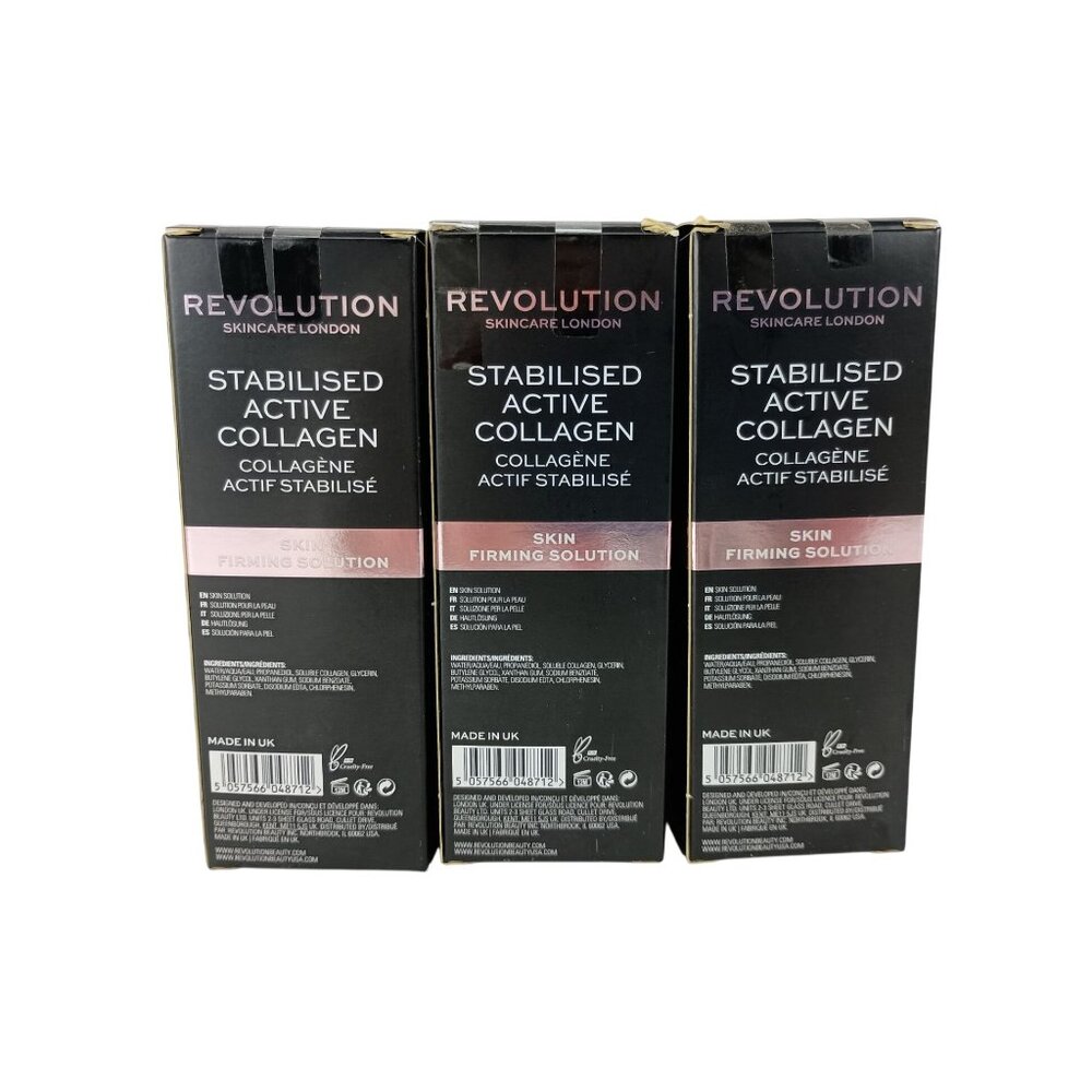 Revolution Skincare Stabilised Active Collagen Firming Solution 3pk 1.05 oz - Picture 4 of 5